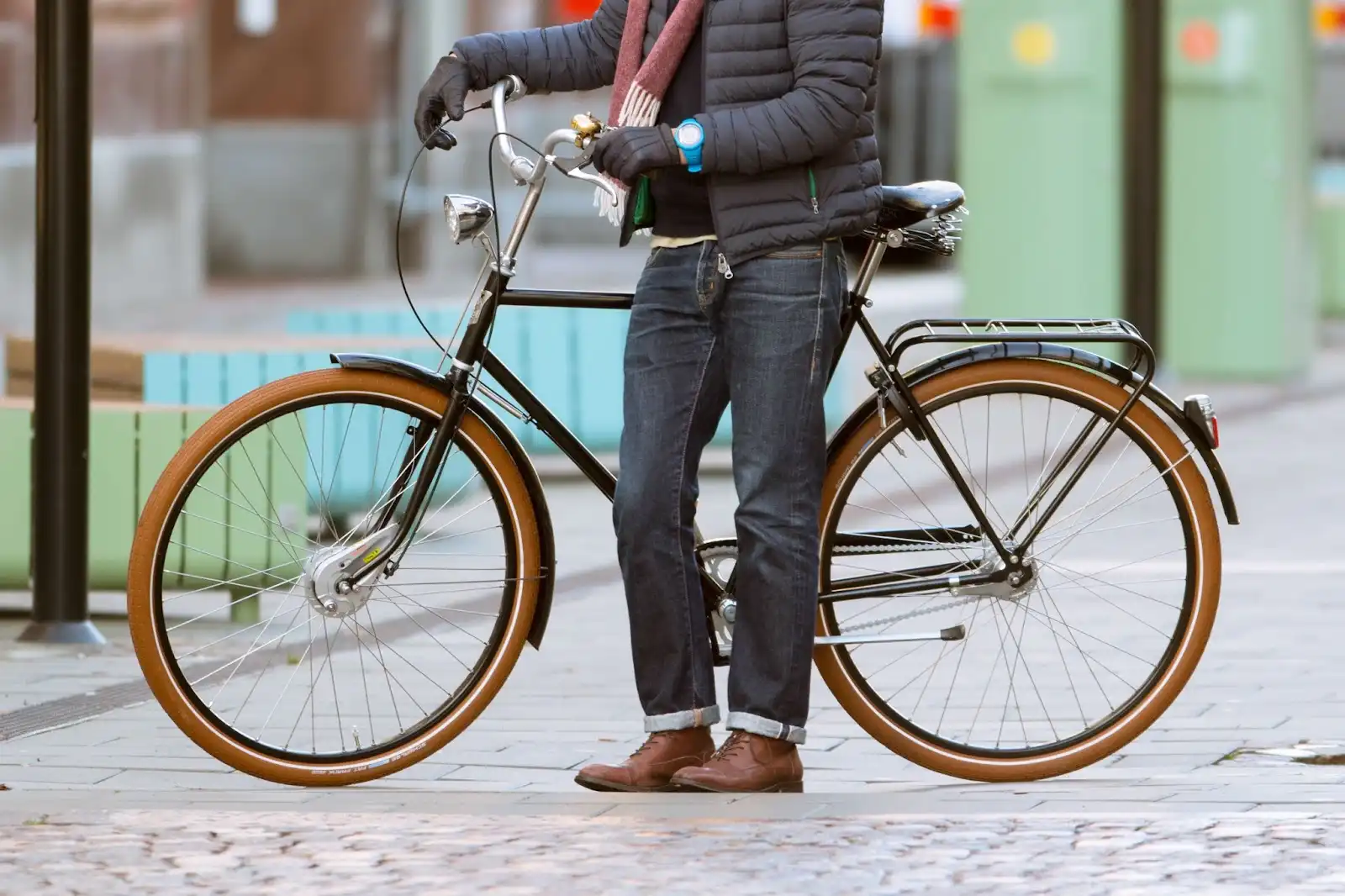Pilen bicicleta clásica de paseo