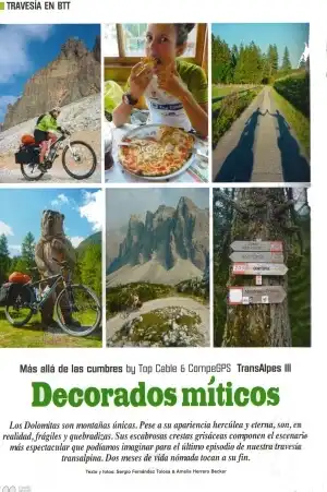 Old Man Mountain en Solo Bici Transalpes con Sergio y Amelia