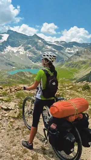 Old Man Mountain en Solo Bici Transalpes con Sergio y Amelia