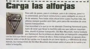 Old Man Mountain en la revista Solo Bici