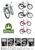 Publicidad Kronan bicicleta clásica Publicidad Kronan bicicleta clásica