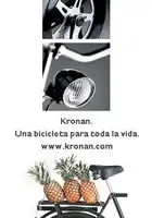Publicidad Kronan bicicleta clásica Publicidad Kronan bicicleta clásica
